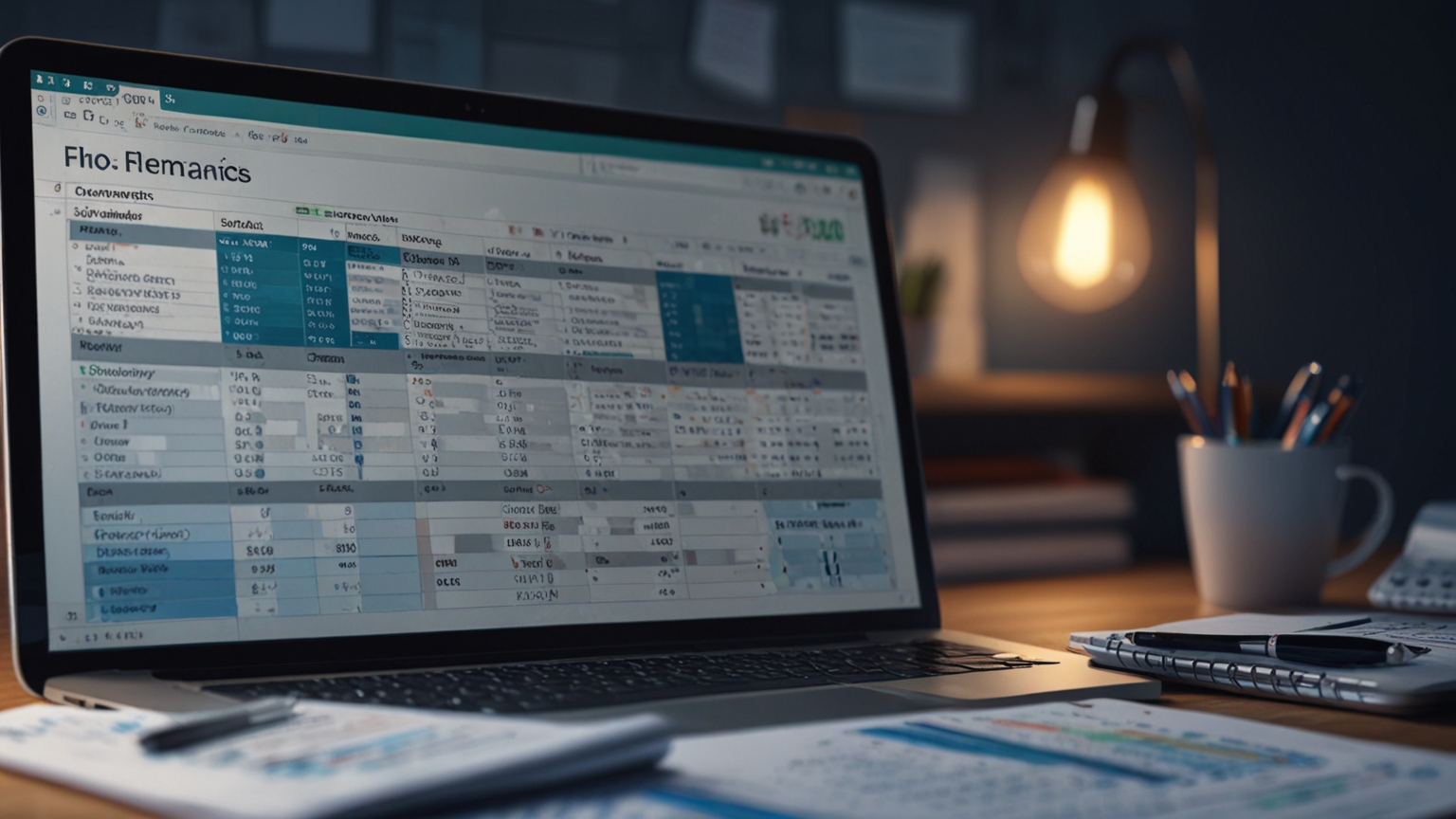 Organizing freelancer 1099 tax forms into spreadsheet