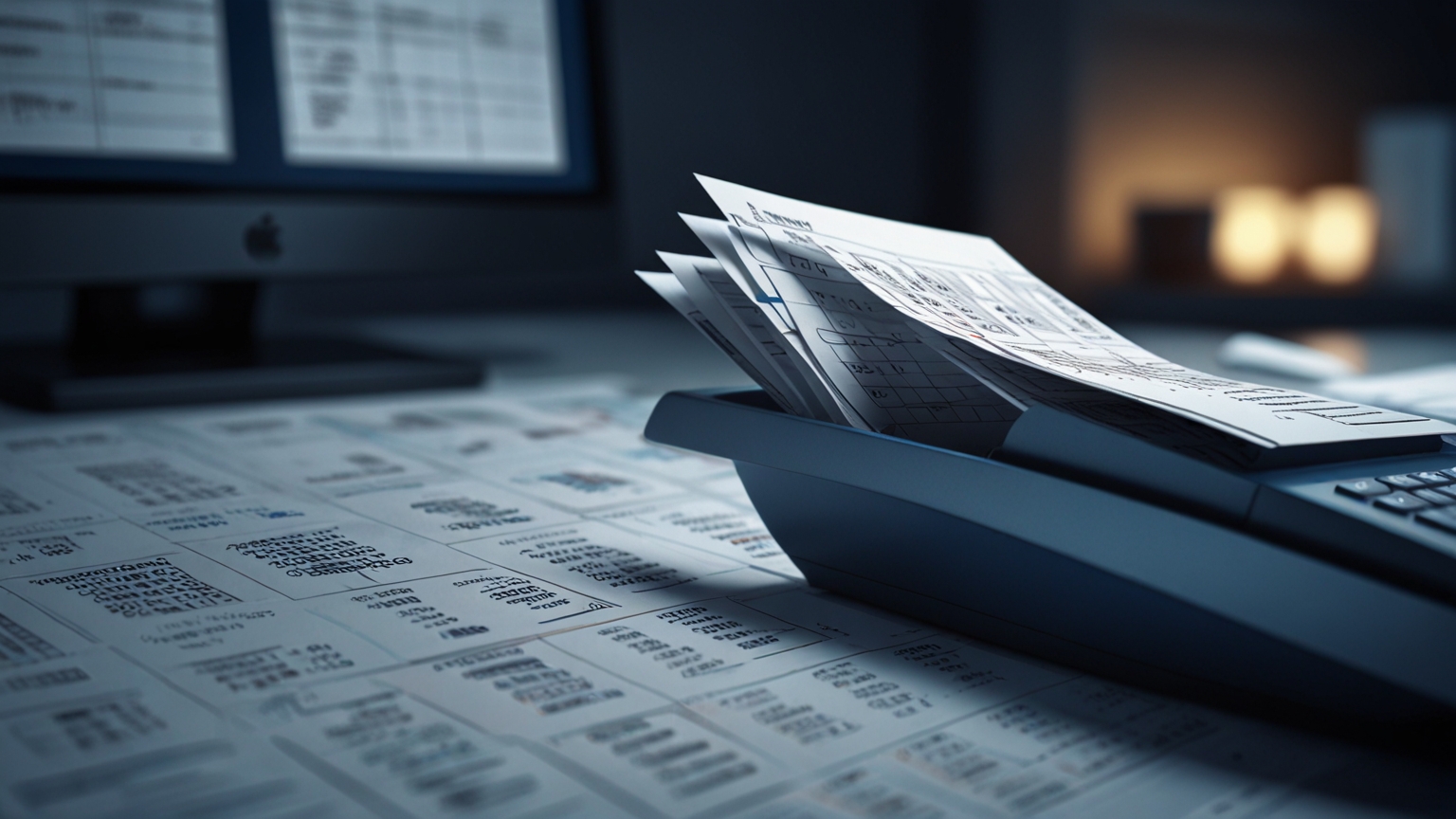 Converting receipts to organized expense tracking spreadsheet